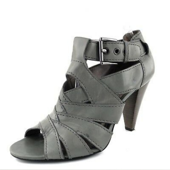 Coach Shoes - Coach "Harah" leather gladiator heel booties boots